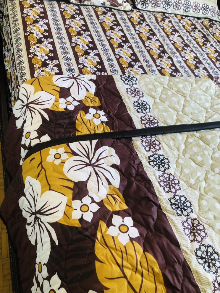 Queen bed sheet set with quilt - 6 pieces - photo 4