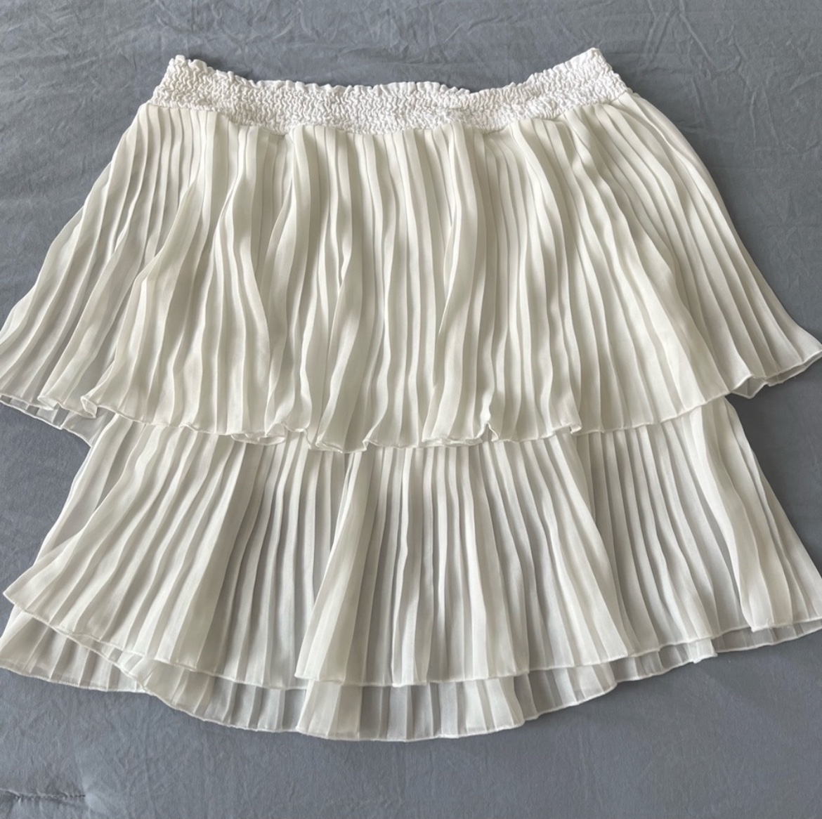 Zara- White Off the Shoulder Top - photo 2