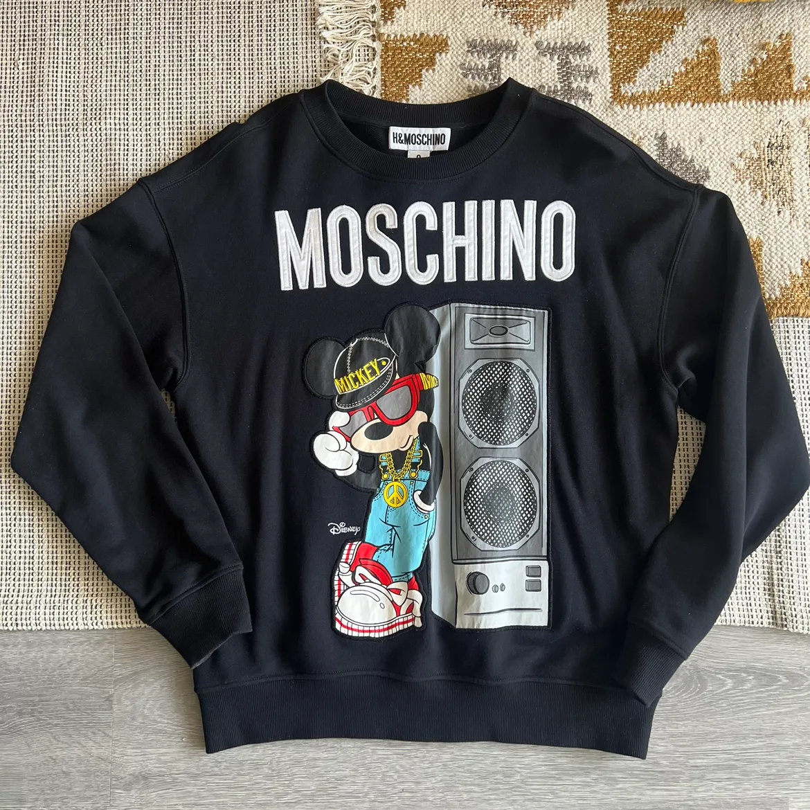 H&M Moschino Mickey Mouse Sweatshirt thumbnail
