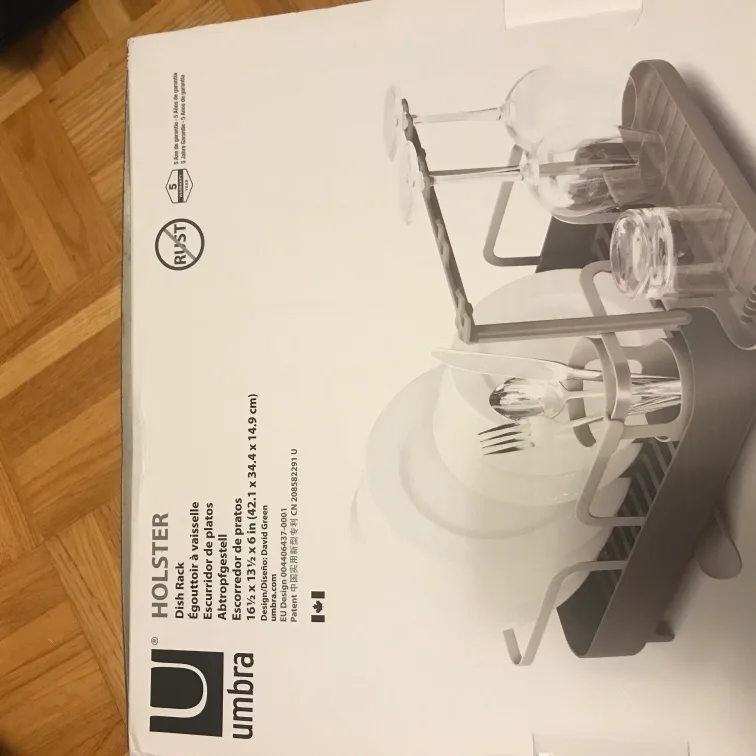 Umbra HOLSTER DISH RACK - New (Open box) image indicator(10)