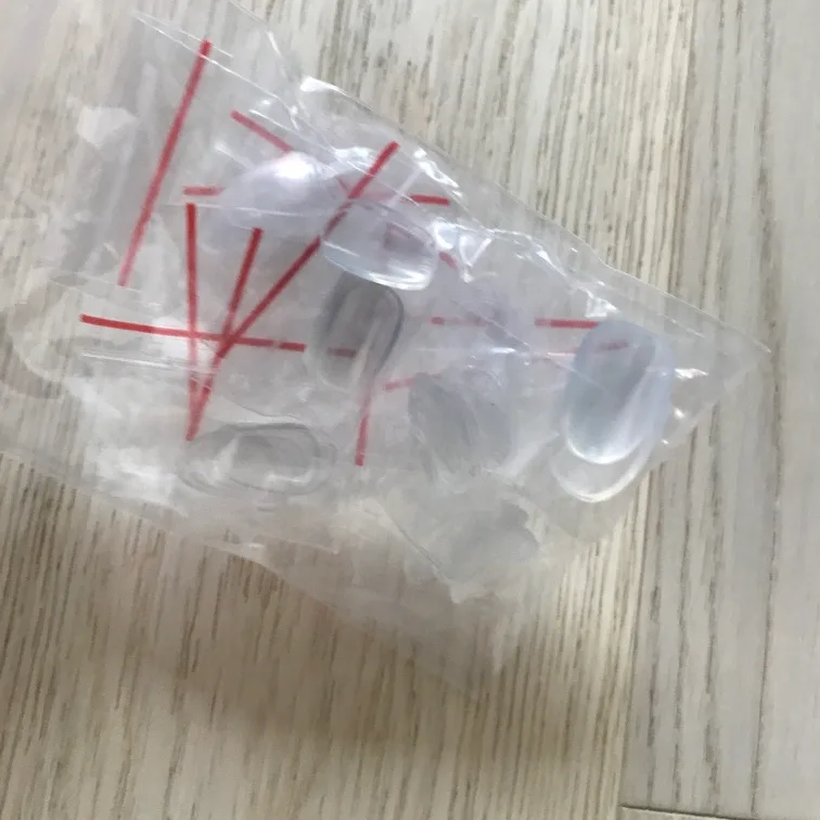 Clear False/Fake nails - Oval shaped (New) image indicator(4)