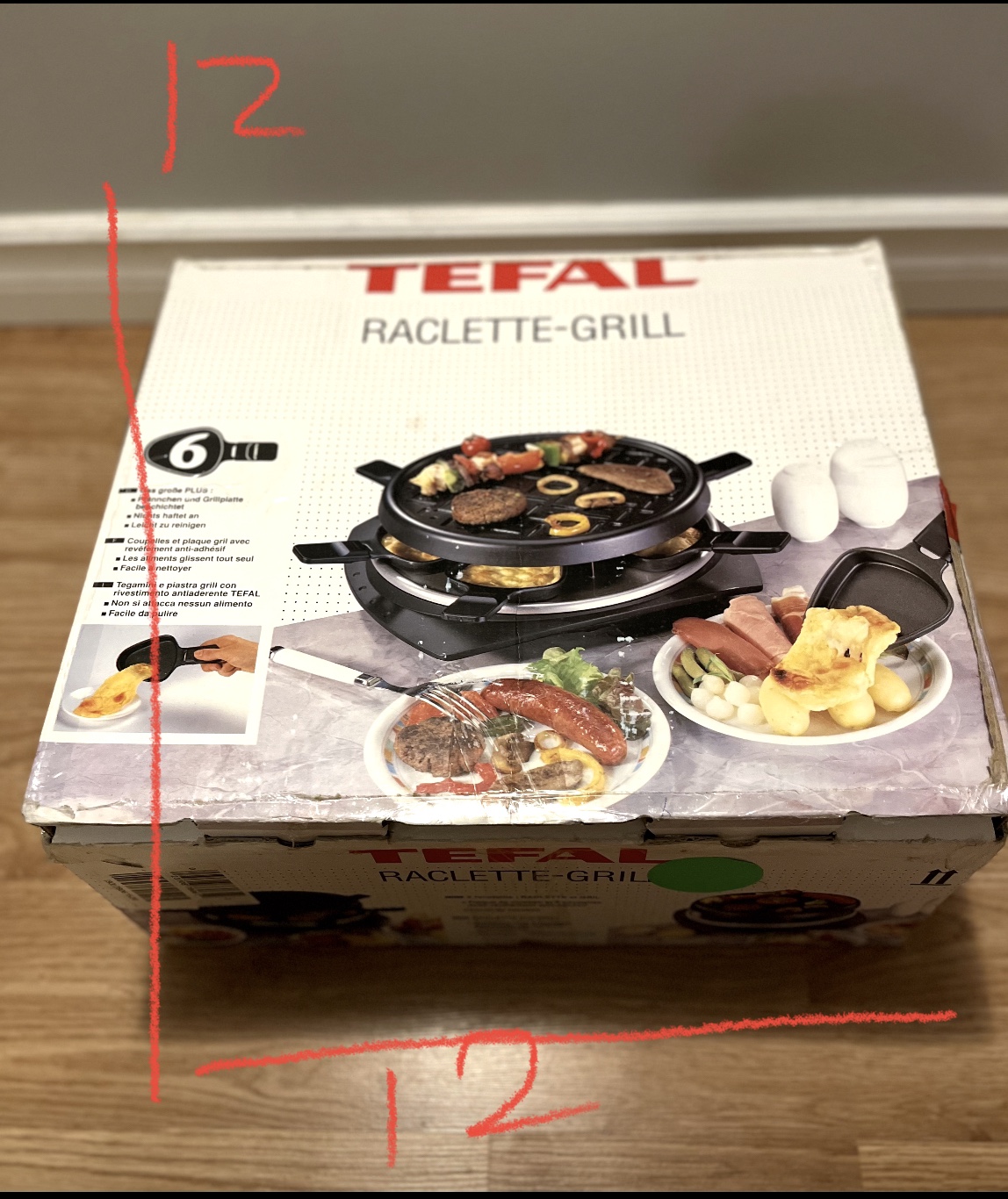 Tefal Raclette 3-in-1  Grill set