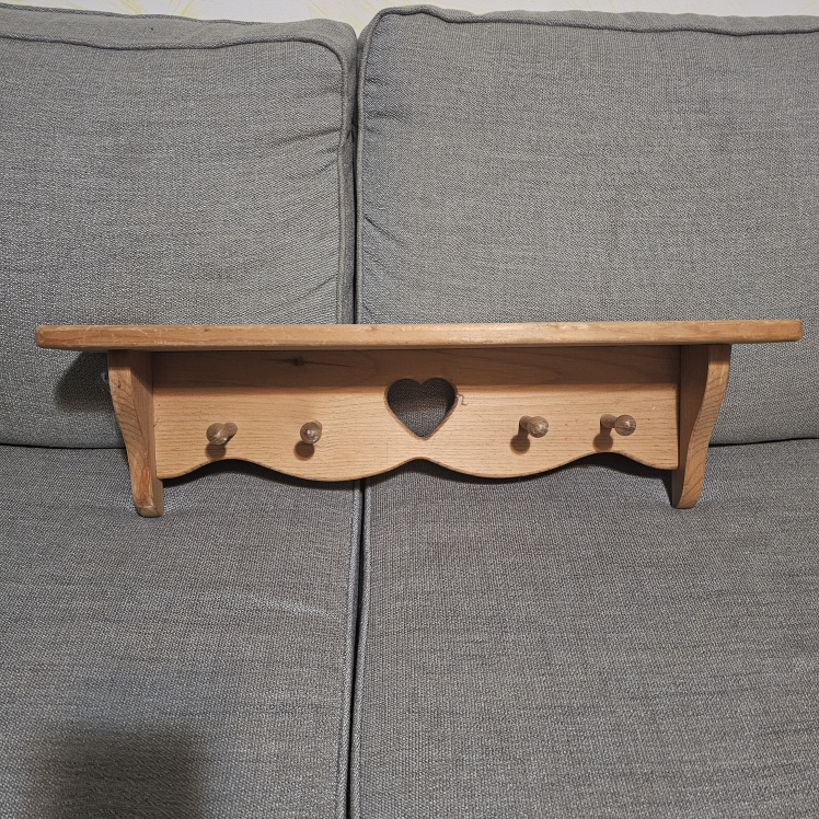 wooden shelf