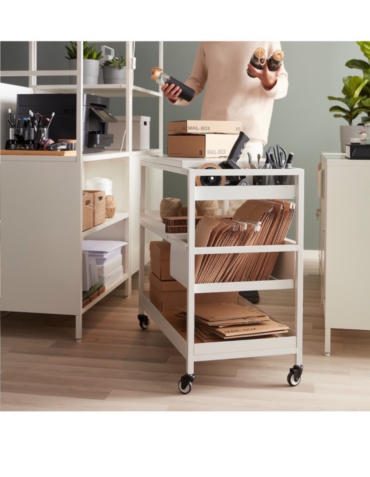 IKEA utility cart TROTTEN - photo 3