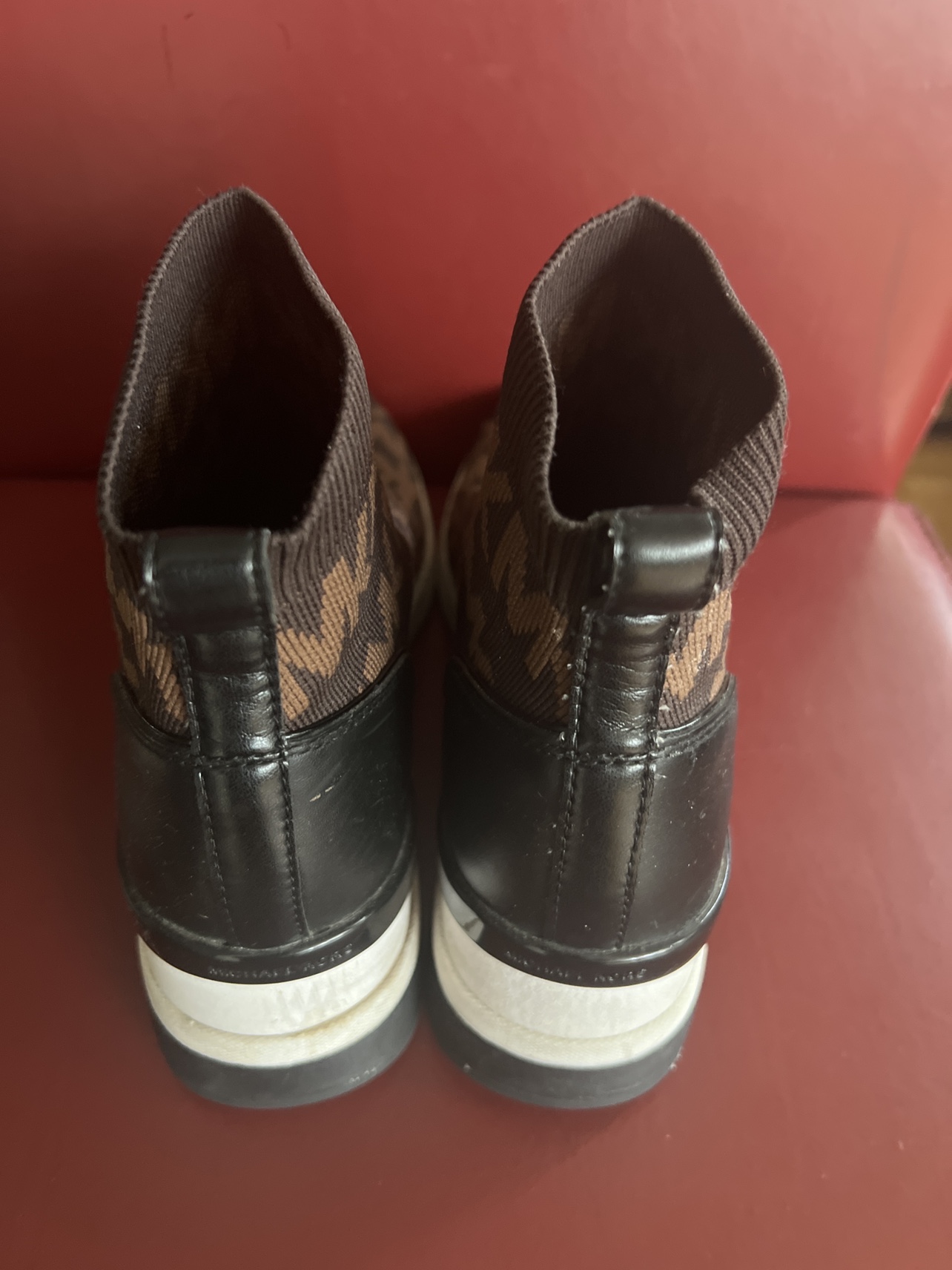 Michael Kors Brown Knit Booties - photo 2