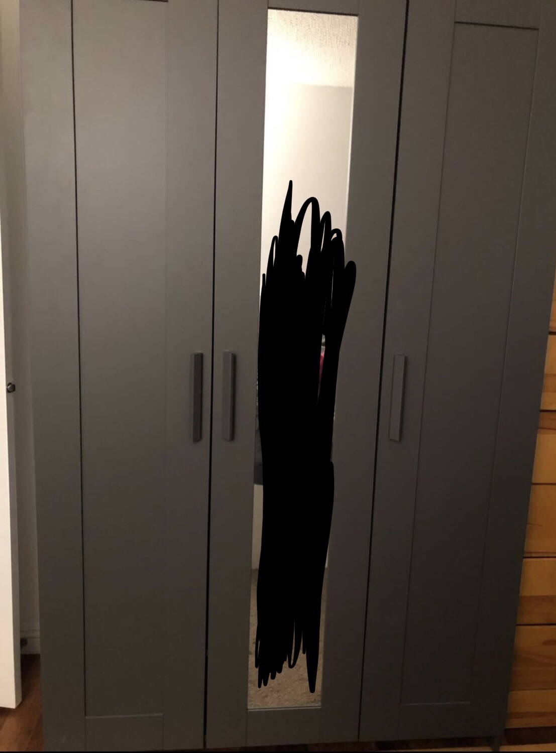 IKEA Wardrobe with Mirror - photo 2