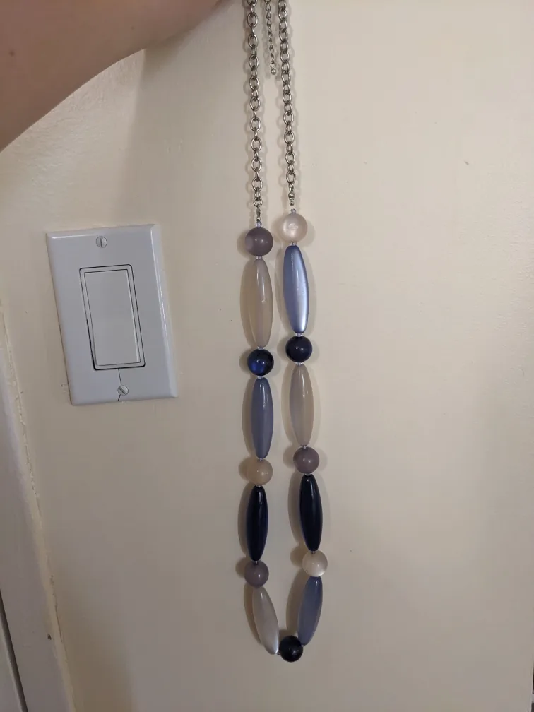 Melanie Lyne Blue Statement Necklace image indicator(2)