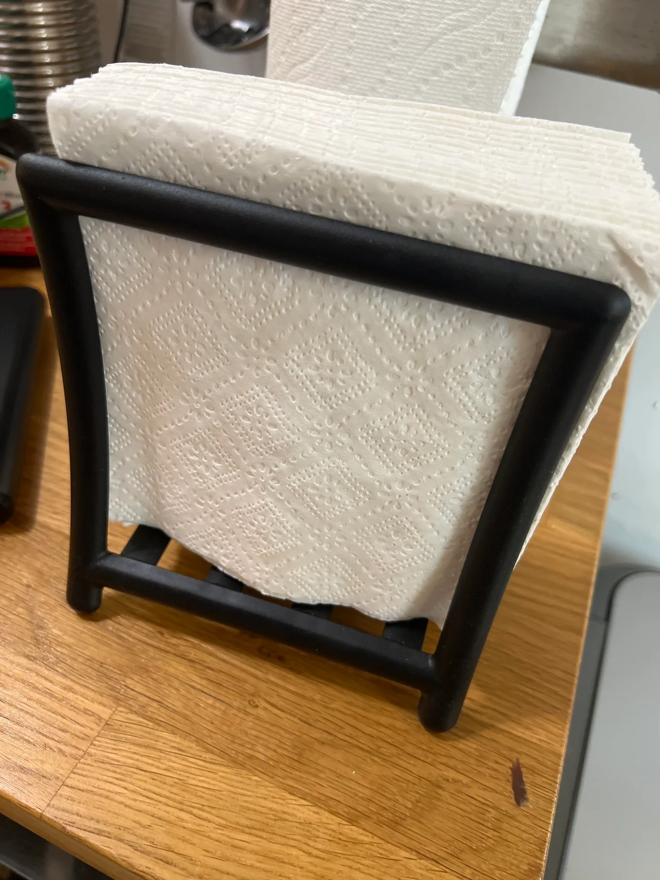 Black Napkin Holder #freecycle thumbnail