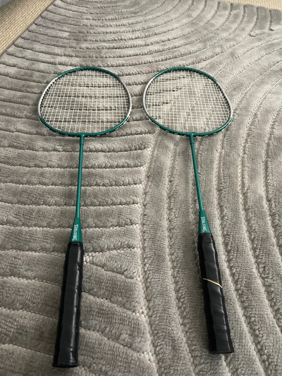Two Spalding Badminton Racquets thumbnail