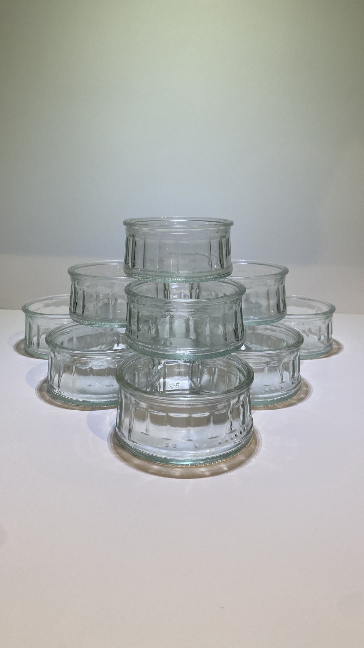 Set of 10 Glass Ramekins #freecycle