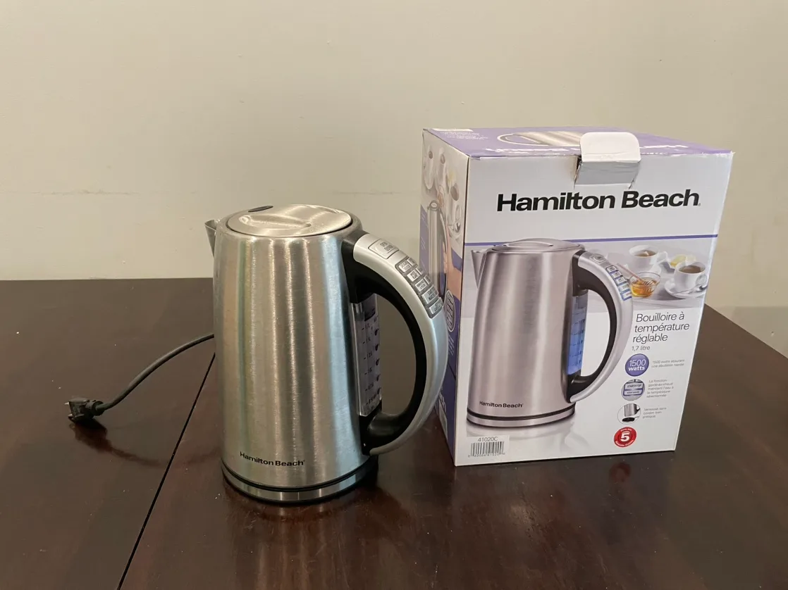 #Moving sale: Hamilton Beach Electric Kettle thumbnail