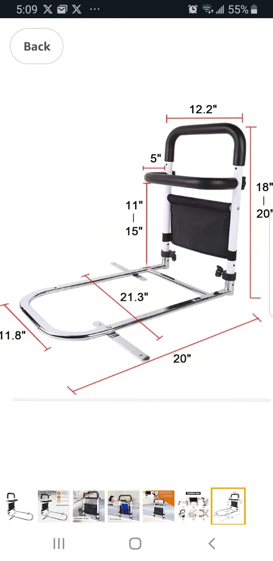 Bed rail brand new image indicator(5)