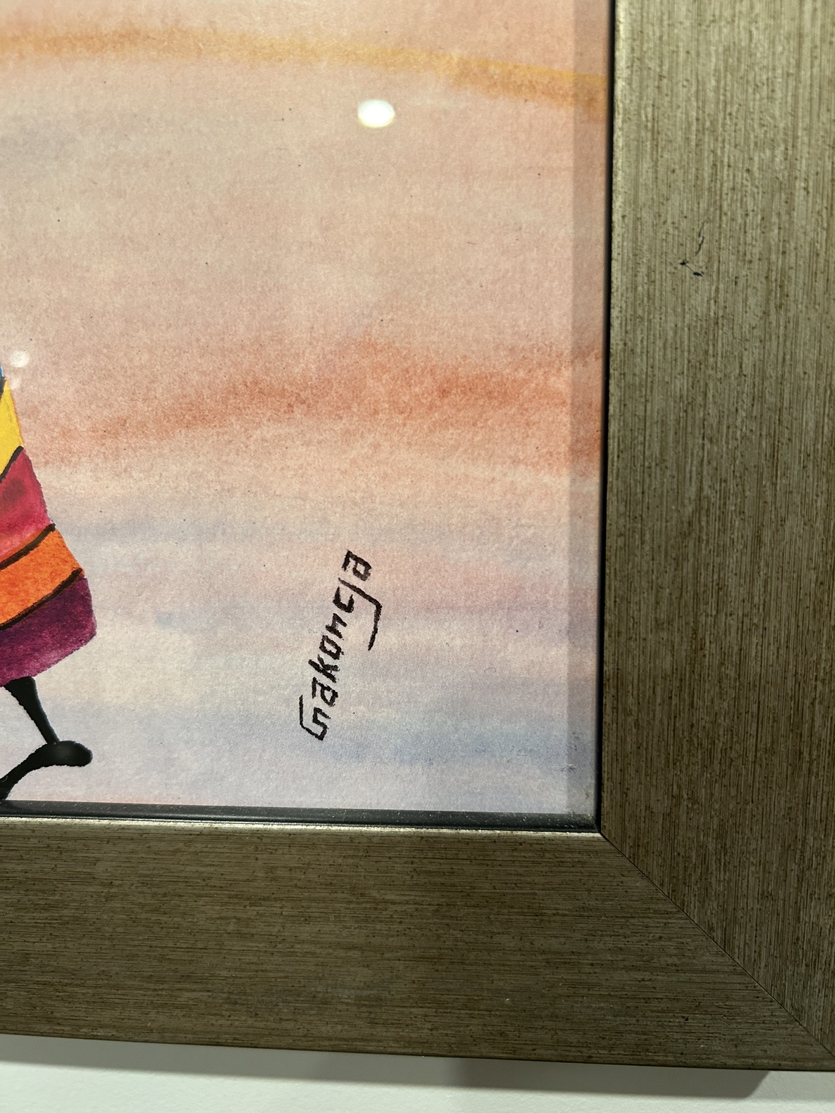 Framed Artwork by Gakoncja. - photo 2