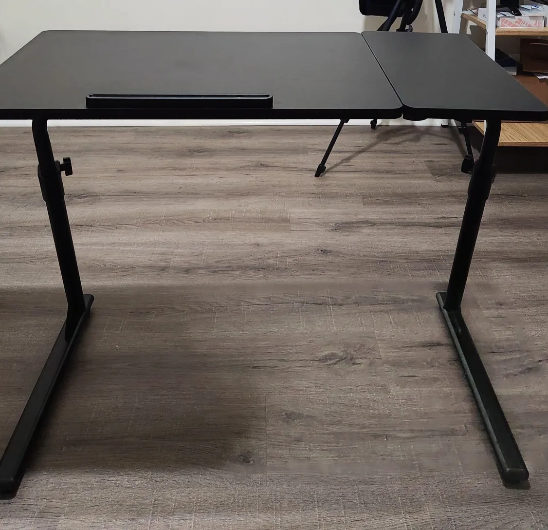 Black Adjustable Standing Desk thumbnail