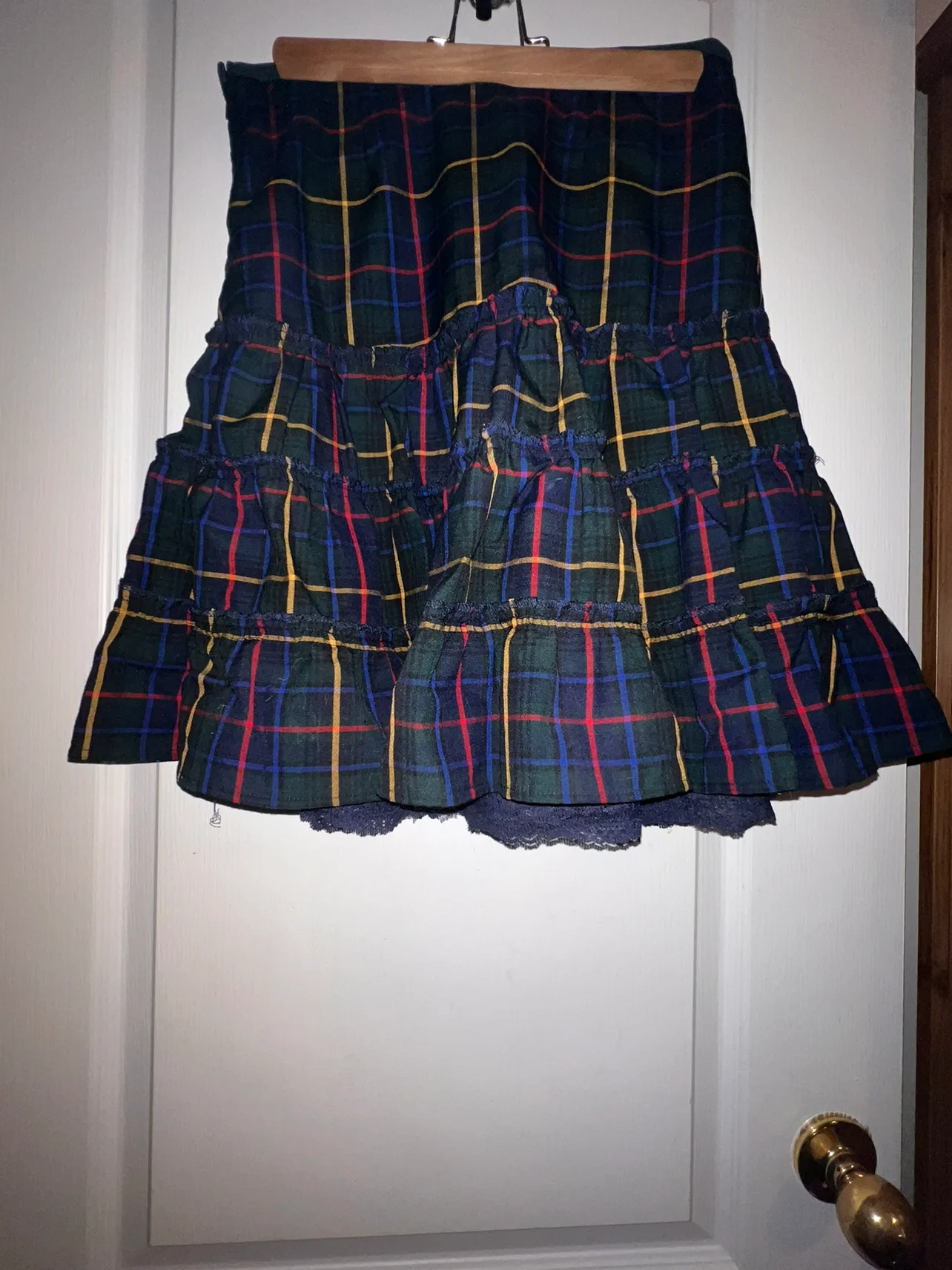 EUC 90’s Era Maxi Skirts & Tartan 7/8 image indicator(9)