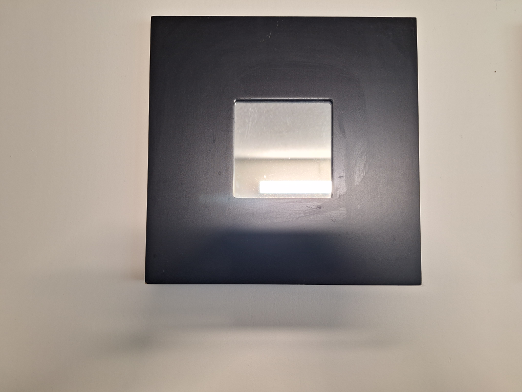 Black Square Mirror