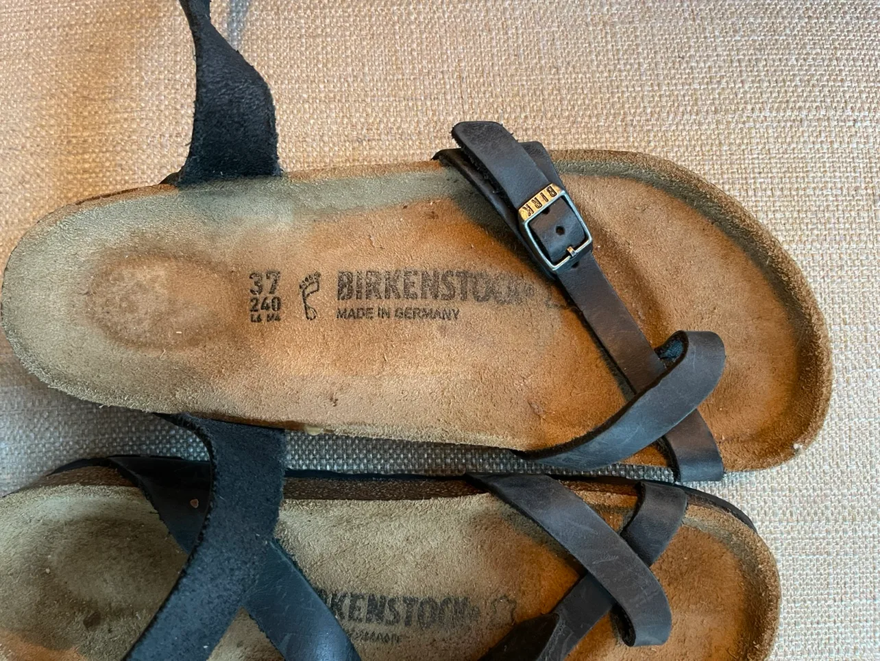 Ankle Wrap Birkenstock Sandals Size 37 #freecycle image indicator(2)