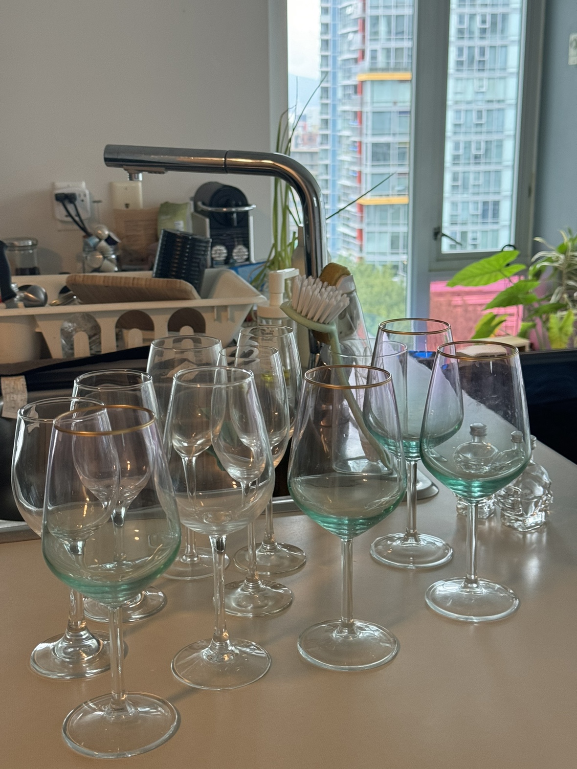 Set of Wine Glasses