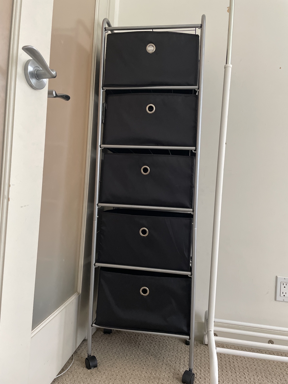 5 Drawer Rolling Cart