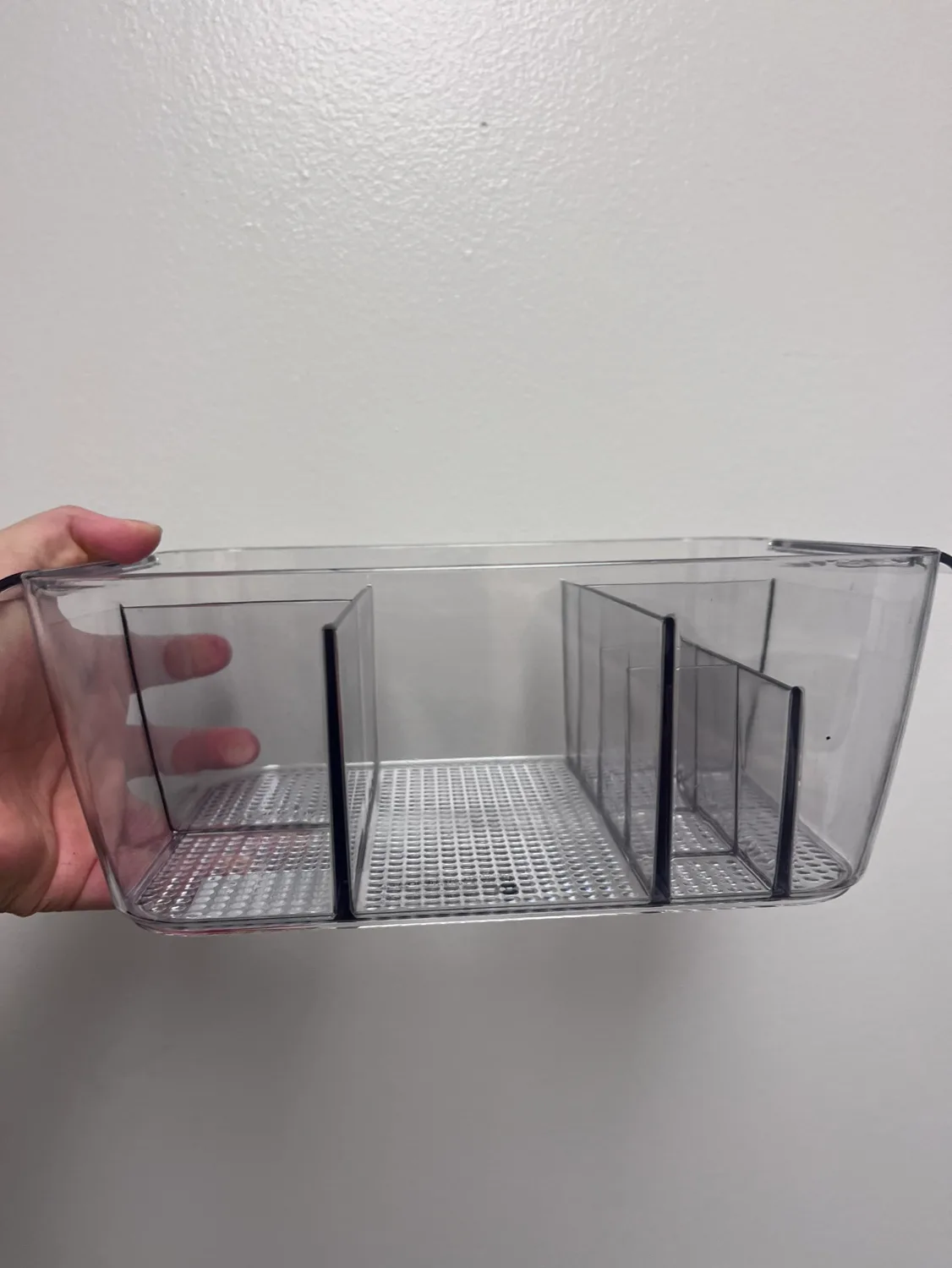 Makeup/Vanity Divided Storage Bin (2 available) thumbnail