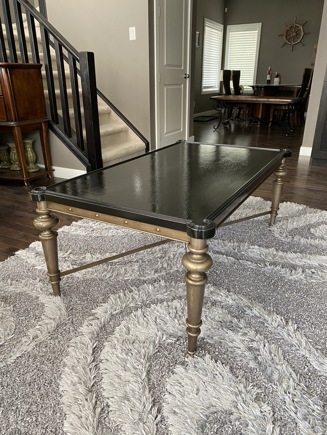 🏆 Elegant refinished beautiful coffee table - photo 5