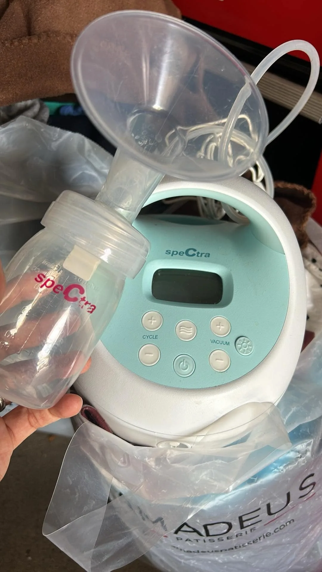 Spectra cordless Breast Pump image indicator(4)