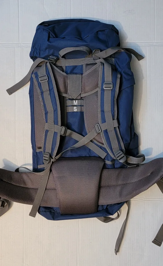 Mountain Warehouse Tor 65L Backpack, Dark Blue image indicator(2)