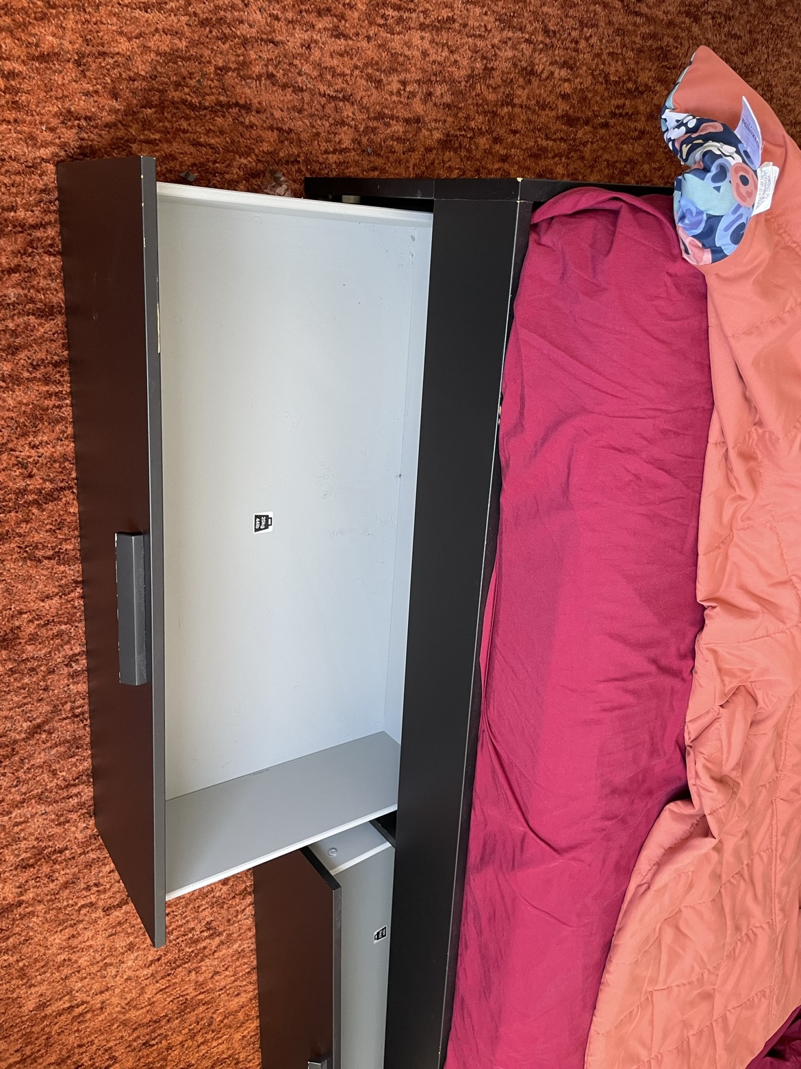 Queen size Bed Frame with Storage [Must go Today] - photo 3