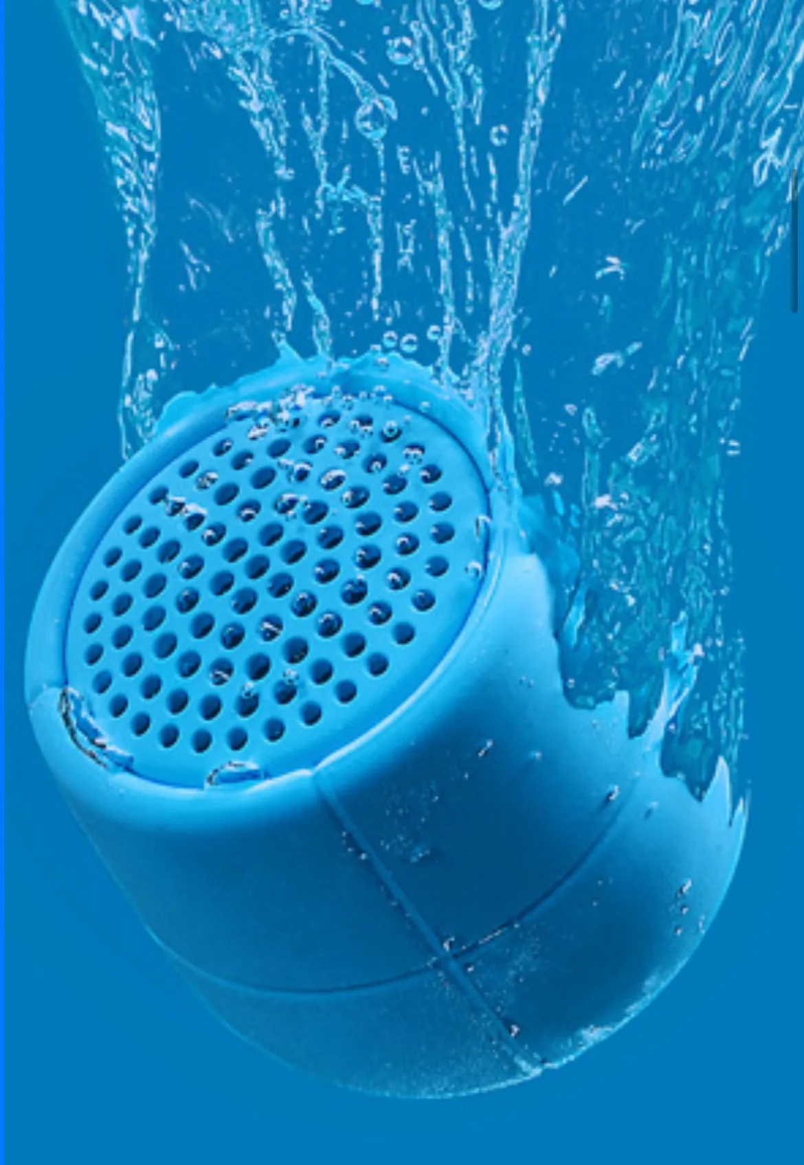 Lexon Floating Micro Red Portable Bluetooth Speaker image indicator(6)