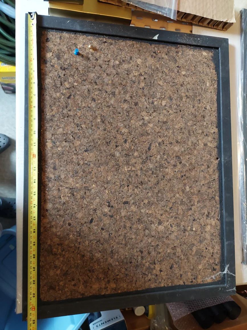 #freecycle Cork Board with Black Frame thumbnail