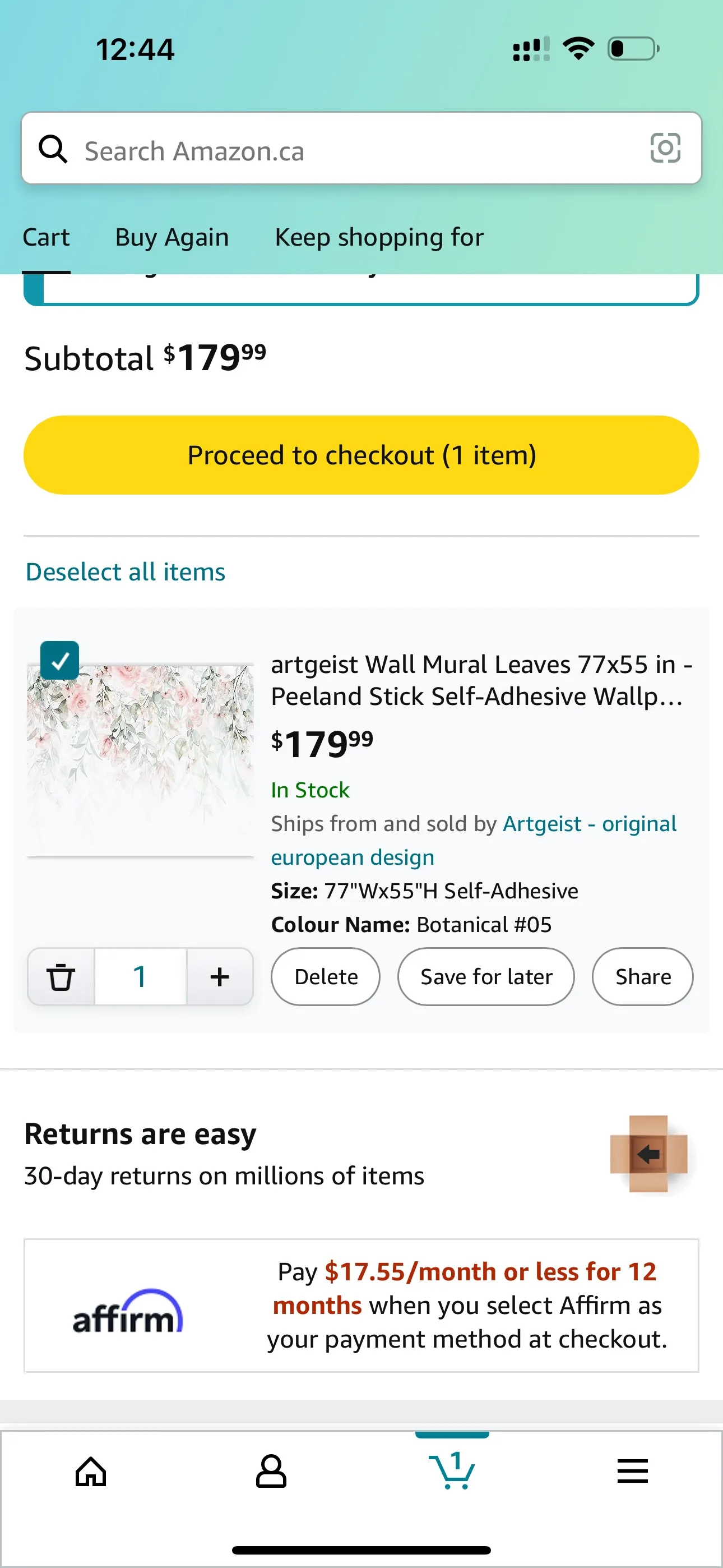 Pink Floral Peel and Stick Wallpaper image indicator(4)