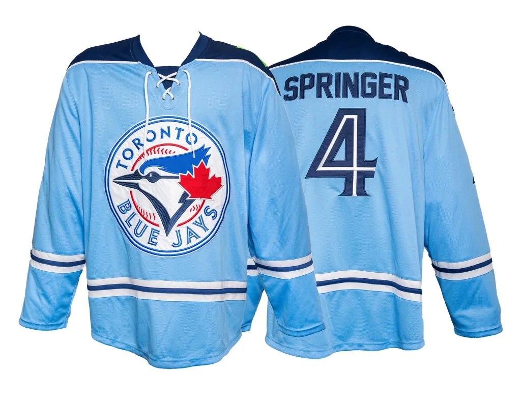 Blue Jays George Springer Hockey Jersey thumbnail
