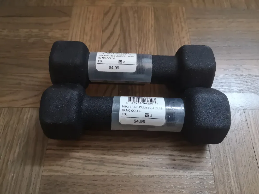 2 lb Neoprene Dumbbells image indicator(2)