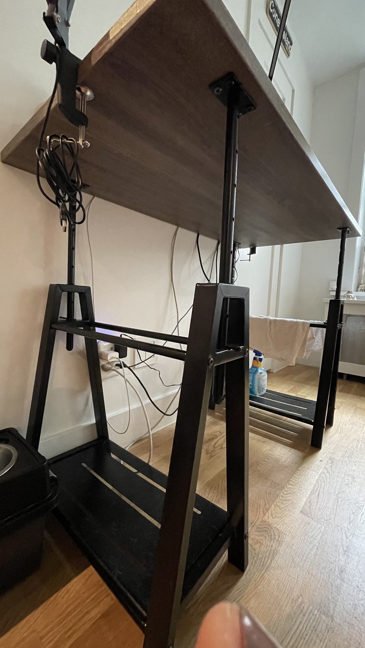 Standing Desk with Shelf - photo 3