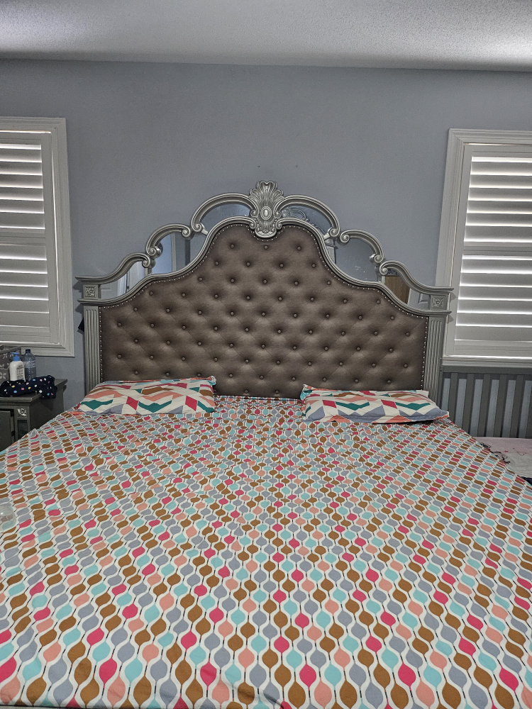 King Size bedroom set with Mattress for sale - photo 3