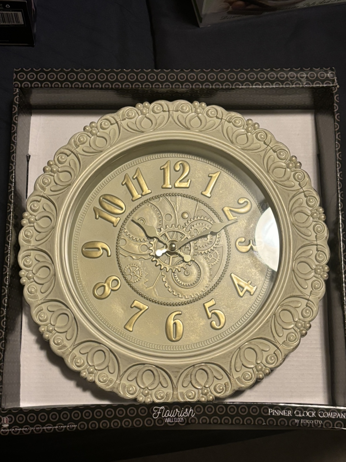 Flourish Wall Clock