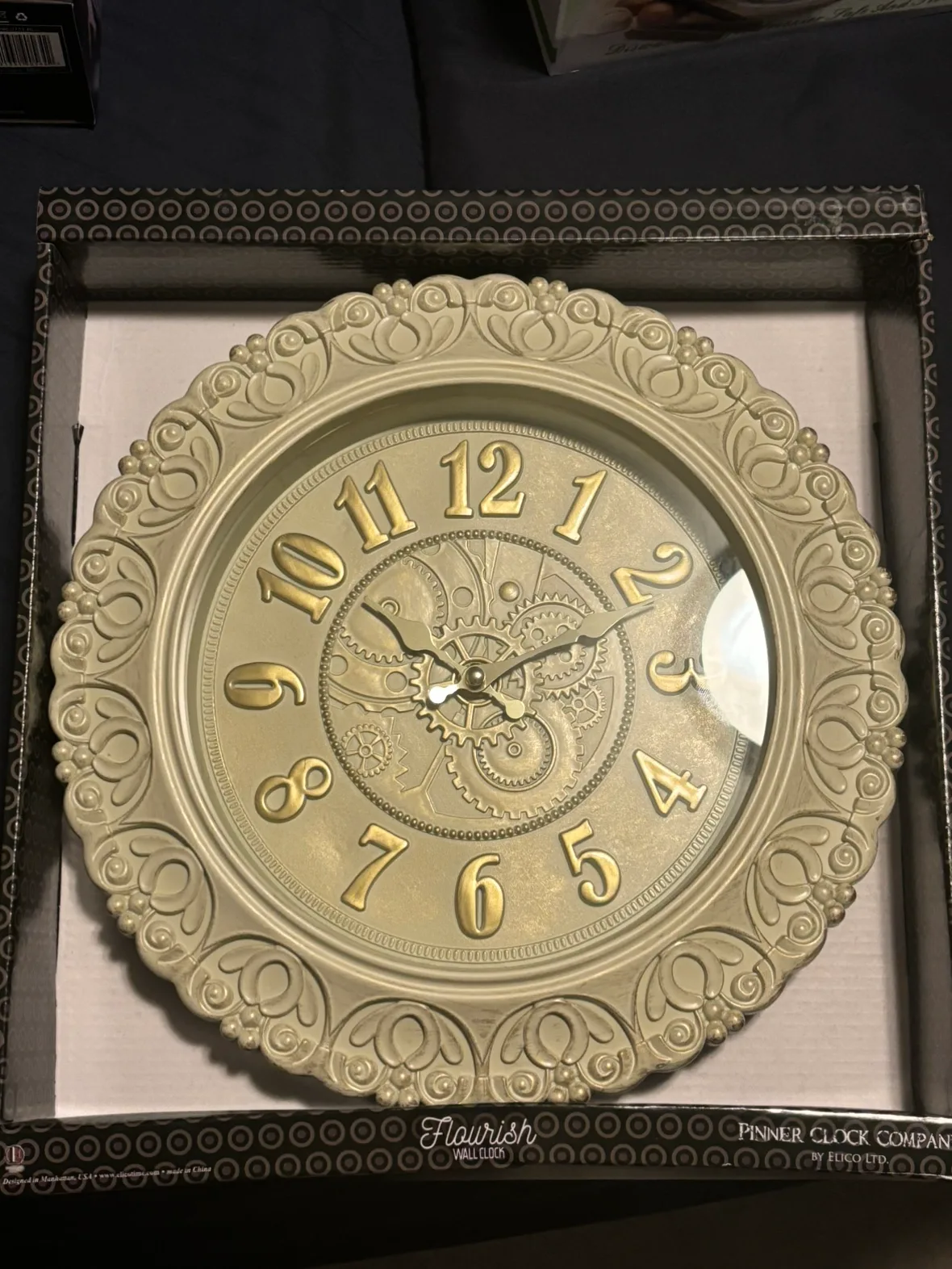 Flourish Wall Clock thumbnail