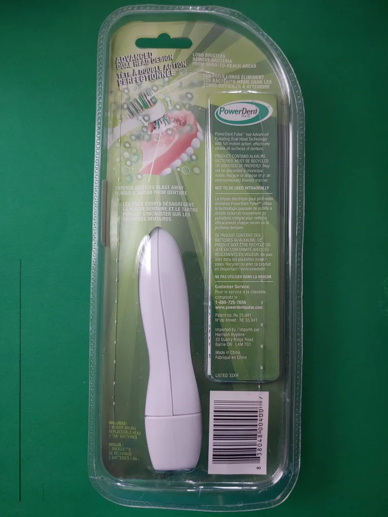 Power Denture Brush image indicator(2)