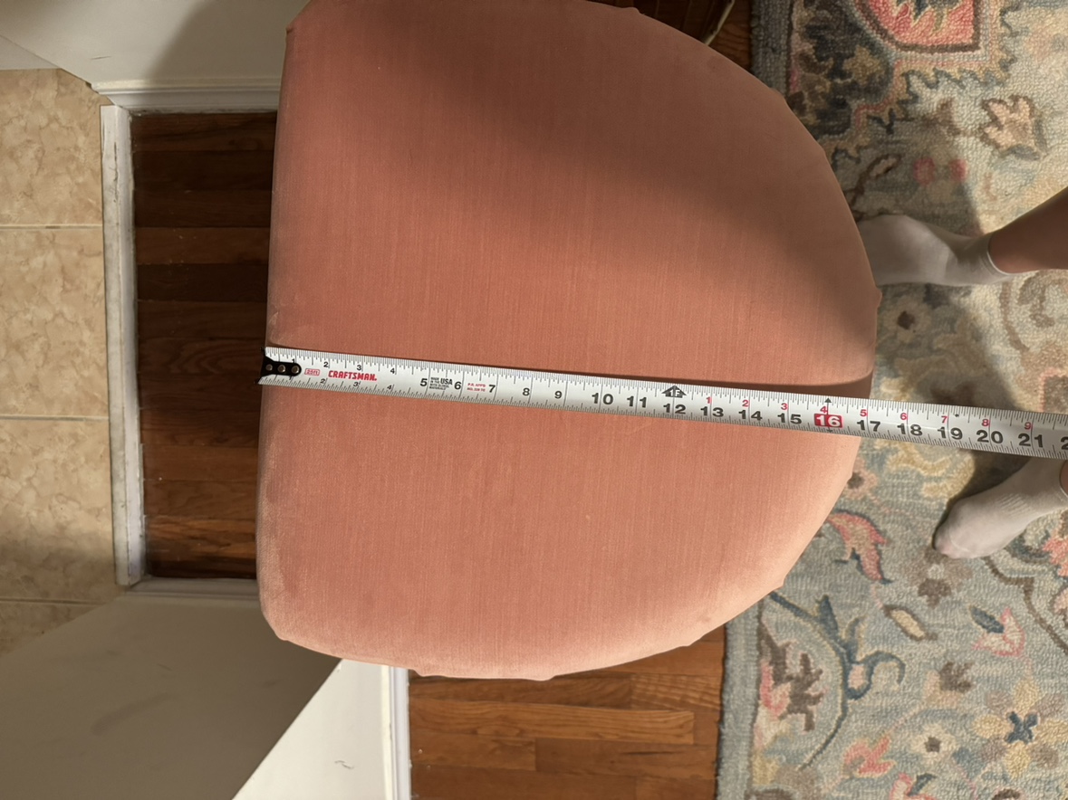 Pink Velvet & Gold Stools - photo 5