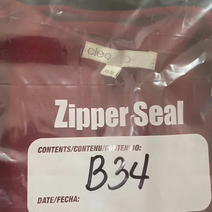 CLEO Red Wrap Sweater image indicator(6)