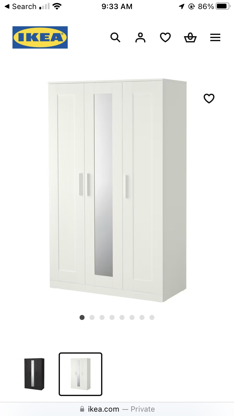IKEA Brimnes Wardrobe - photo 2