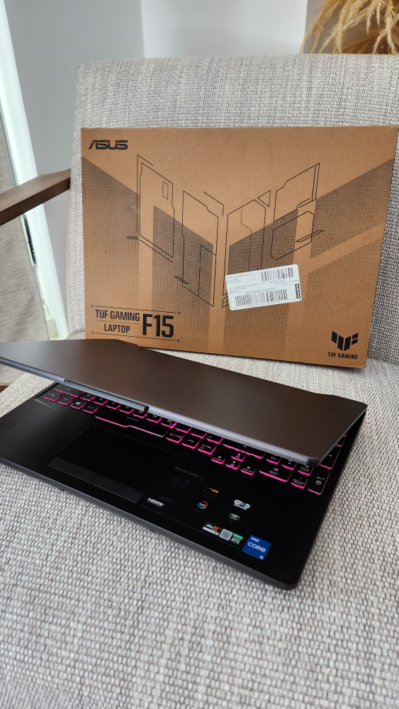 ASUS TUF F15 Gaming Laptop Computer - photo 4