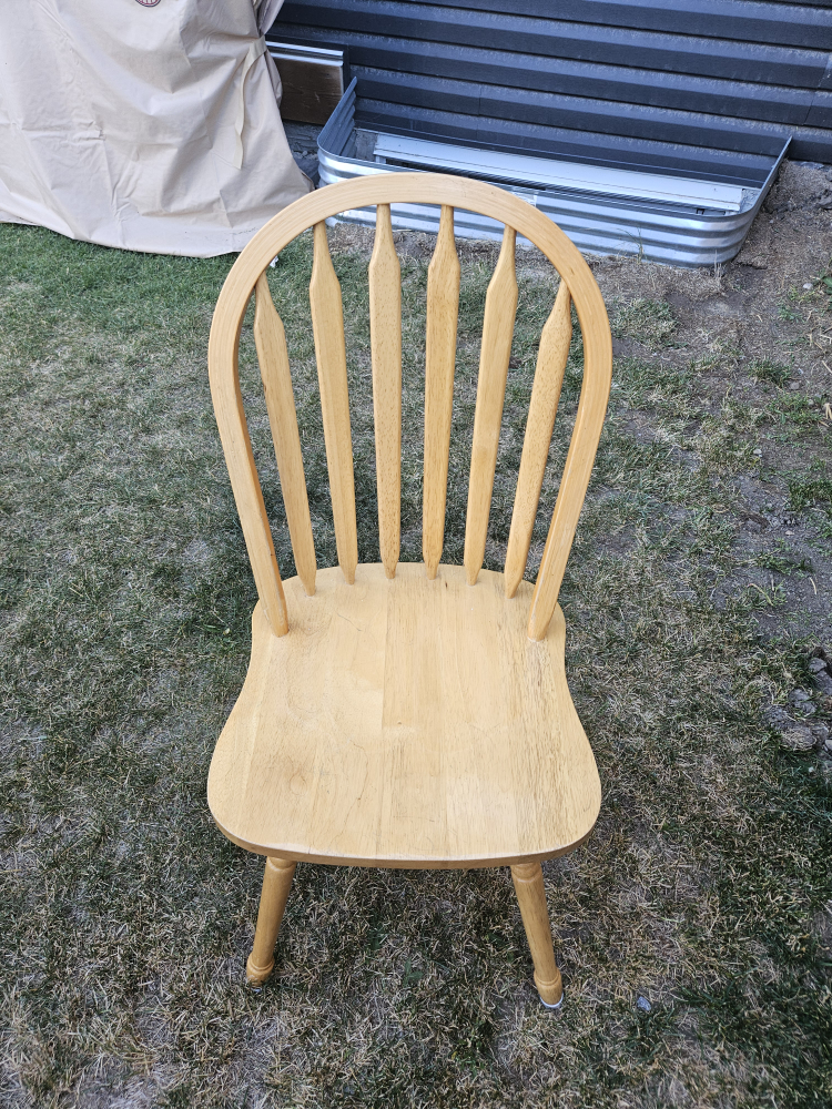 Solid Wood Table & Chairs - photo 5