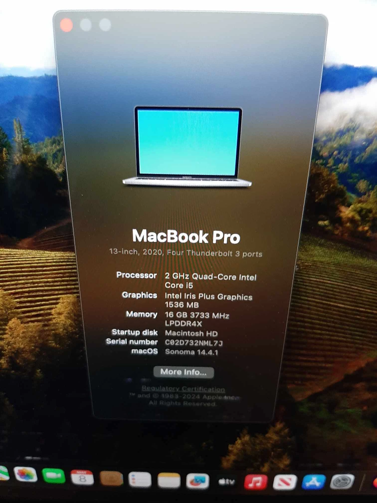 MacBook Pro 2020 $1000 or best offer - photo 4