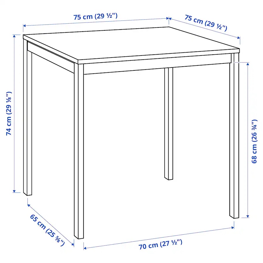 Ikea MELLTORP table - photo 3