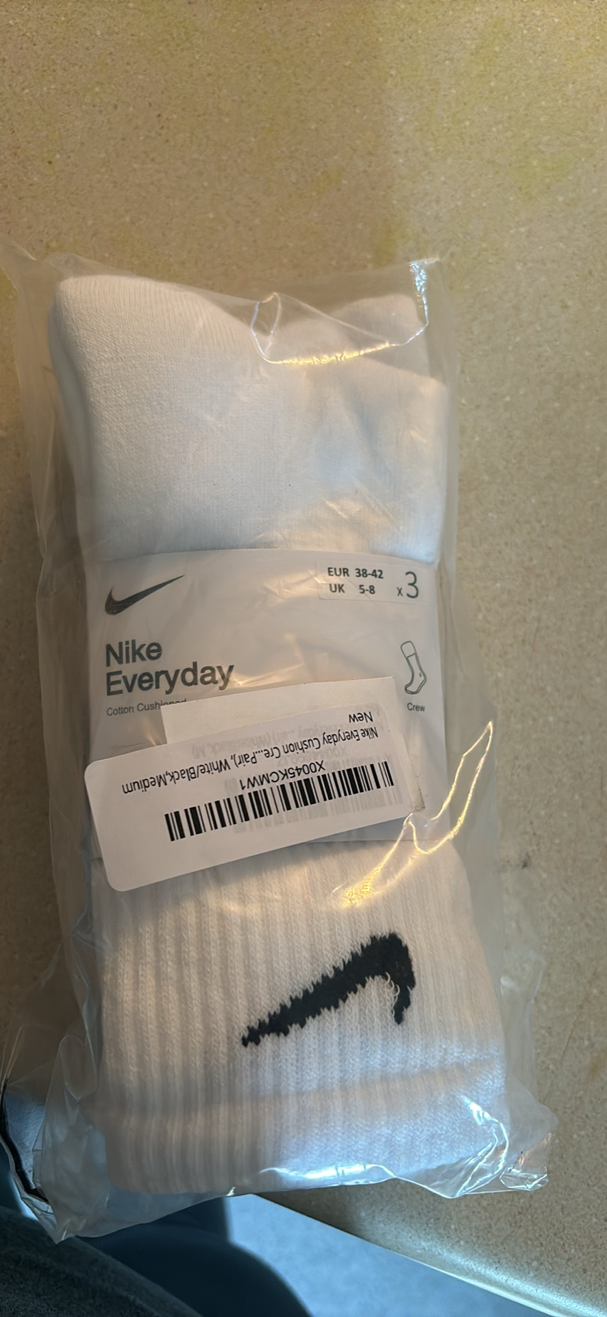 3 pair Nike socks