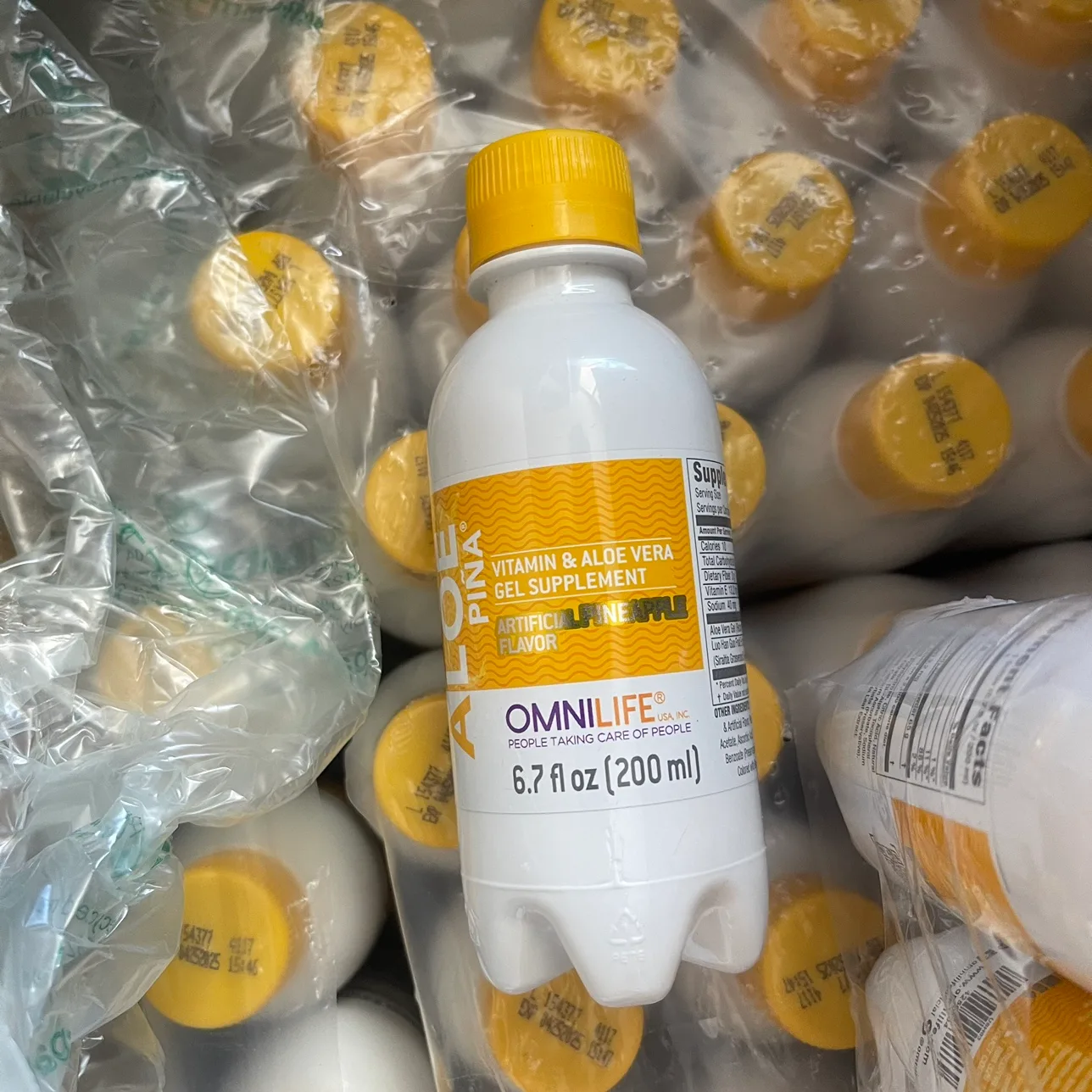 Omnilife Aloe Piña Vitamin & Aloe Vera Gel Supplement thumbnail