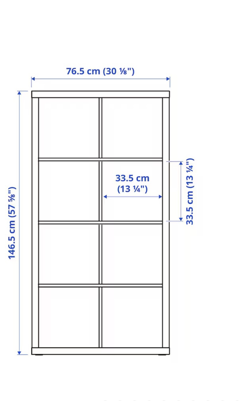 Black Cube Shelving Unit - photo 5