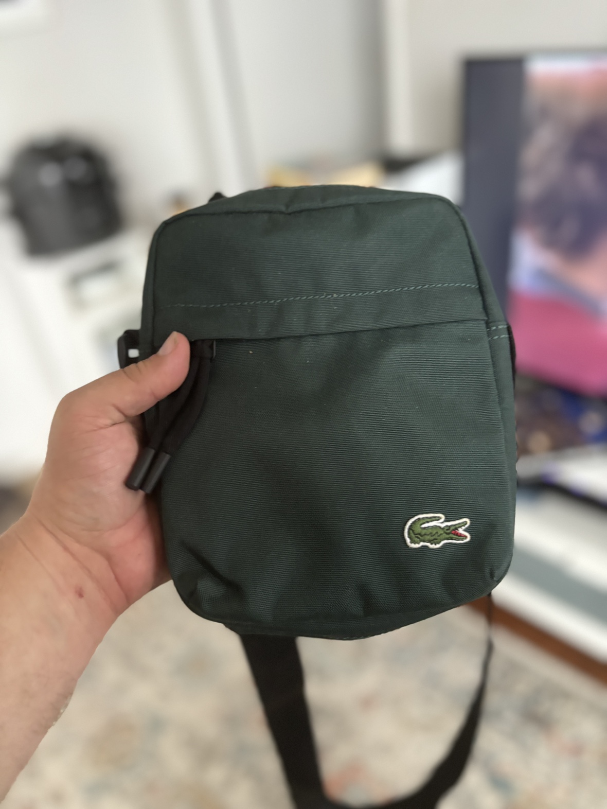 Lacoste Green Crossbody Bag