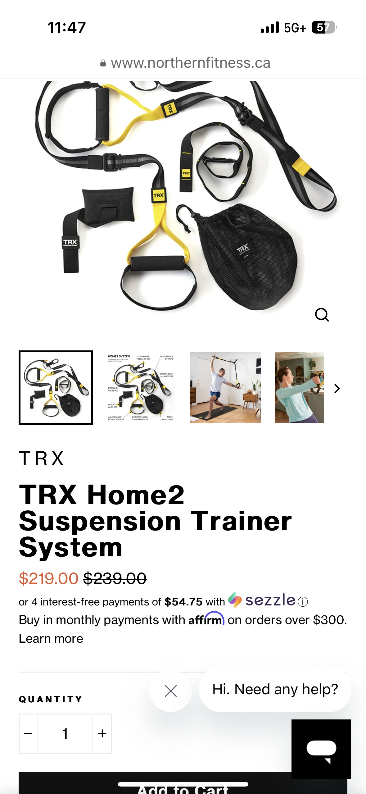 TRX Home 2 Suspension Trainer System - photo 2